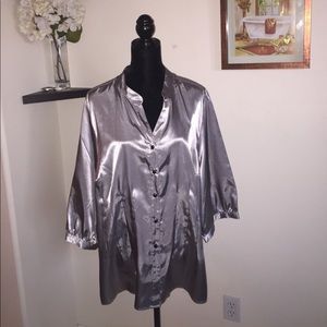 Silver/Gray Blouse !