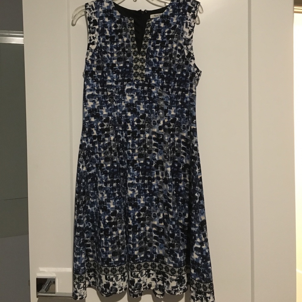 Multi colored White House Black Market Dress