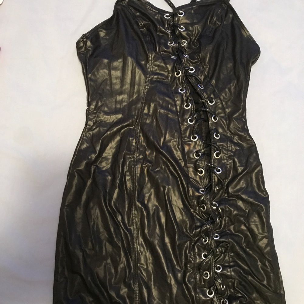 EUC wet body look fetish dress Patrice Catanzaro