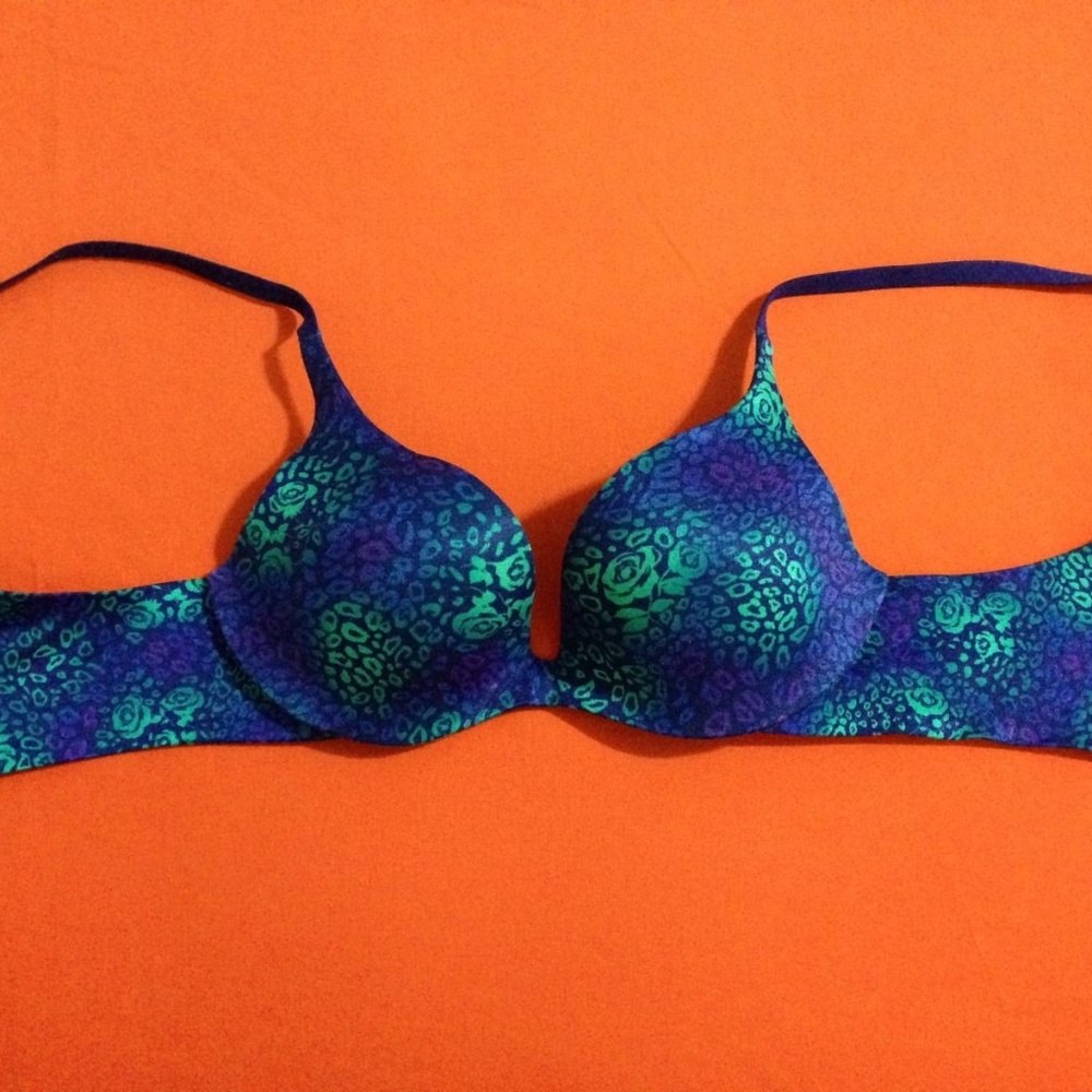 VICTORIA'S SECRET Floral/Animal Print PUSH UP BRA