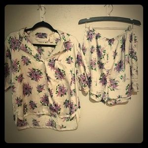 90s Victoria's Secret silk PJ set