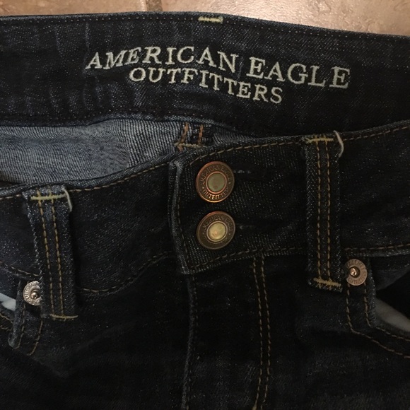 American eagle stretch artist crop capris size 0 - Picture 3 of 8