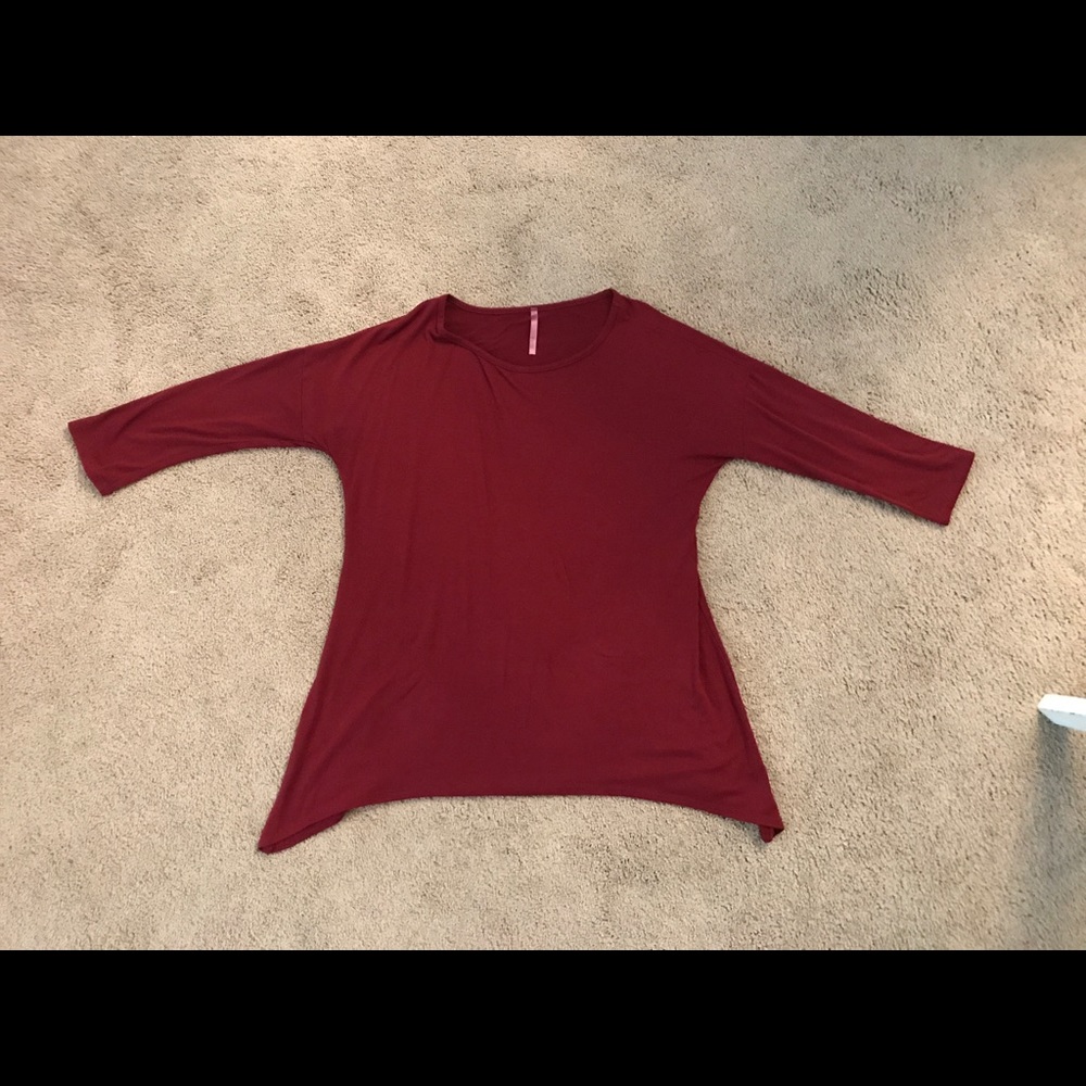 Asymmetrical tunic