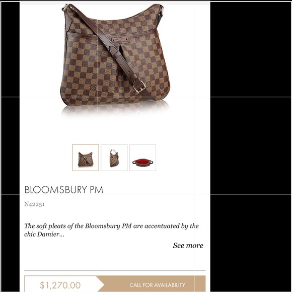 ❌SOLD LOCALLY❌Authentic Louis Vuitton Bloomsbury - Picture 3 of 6