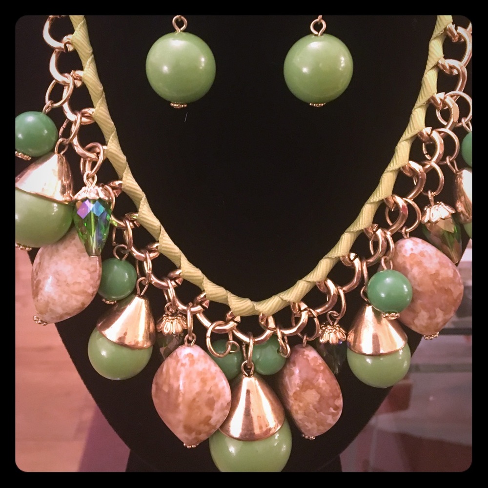 Green and Tan ball set.