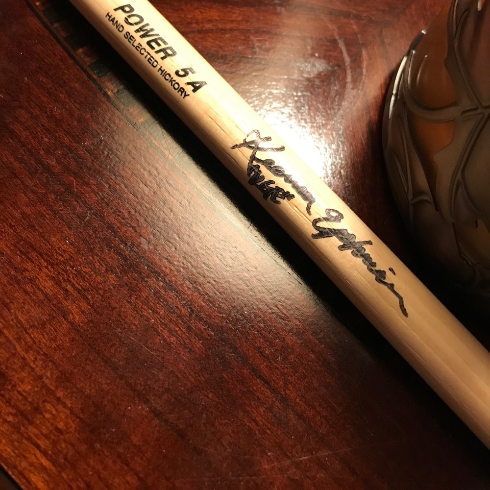 Lil Wayne's drummer KGE drum stick