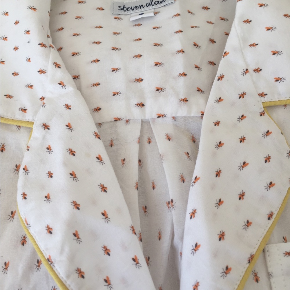 SOLD- Steven Alan Pajama set - Picture 4 of 4