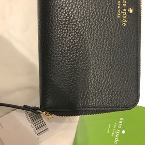 Kate Spade Lacey Cobble Hill Black