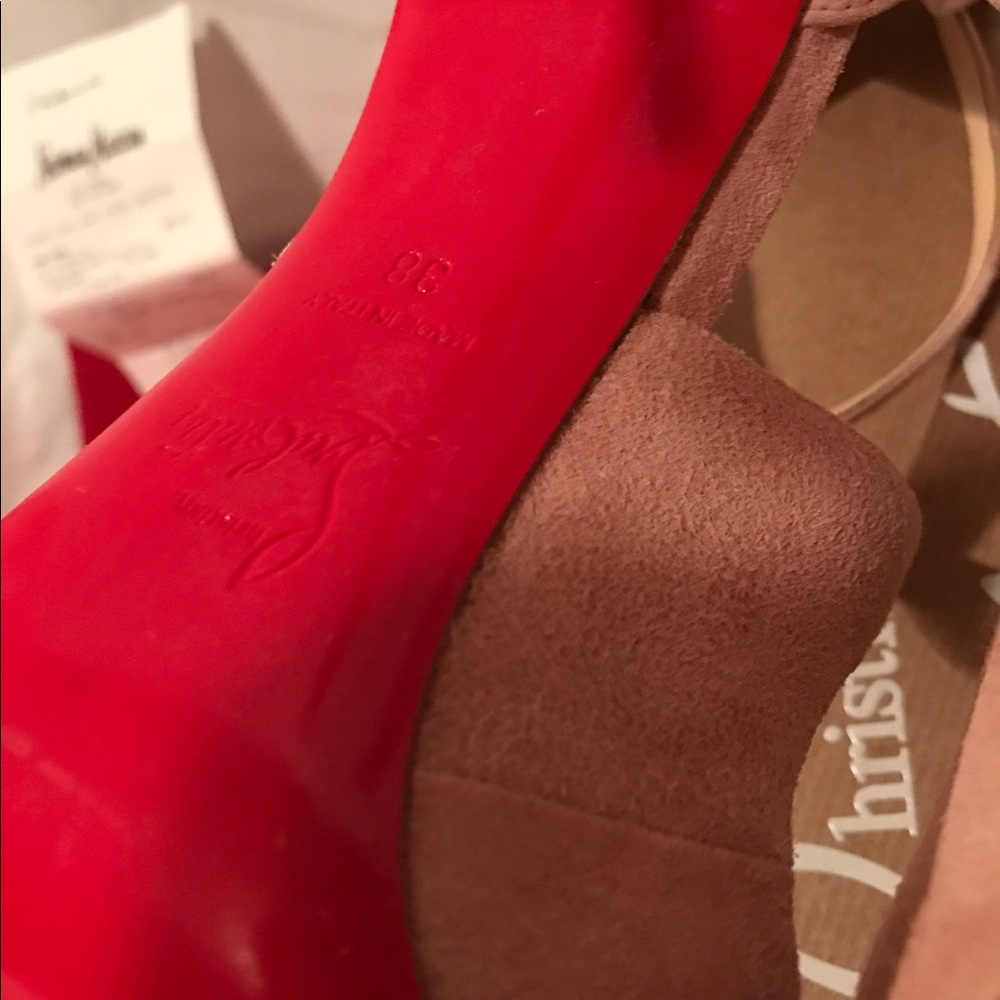 Christian Louboutin "Marlenarock" W/ RECEIPT 7.5 - Picture 4 of 8