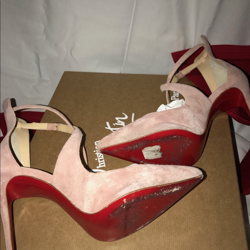 Christian Louboutin "Marlenarock" W/ RECEIPT 7.5 - Picture 6 of 8