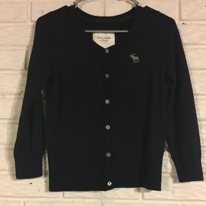 Abercrombie & Fitch Navy Blue Cardigan