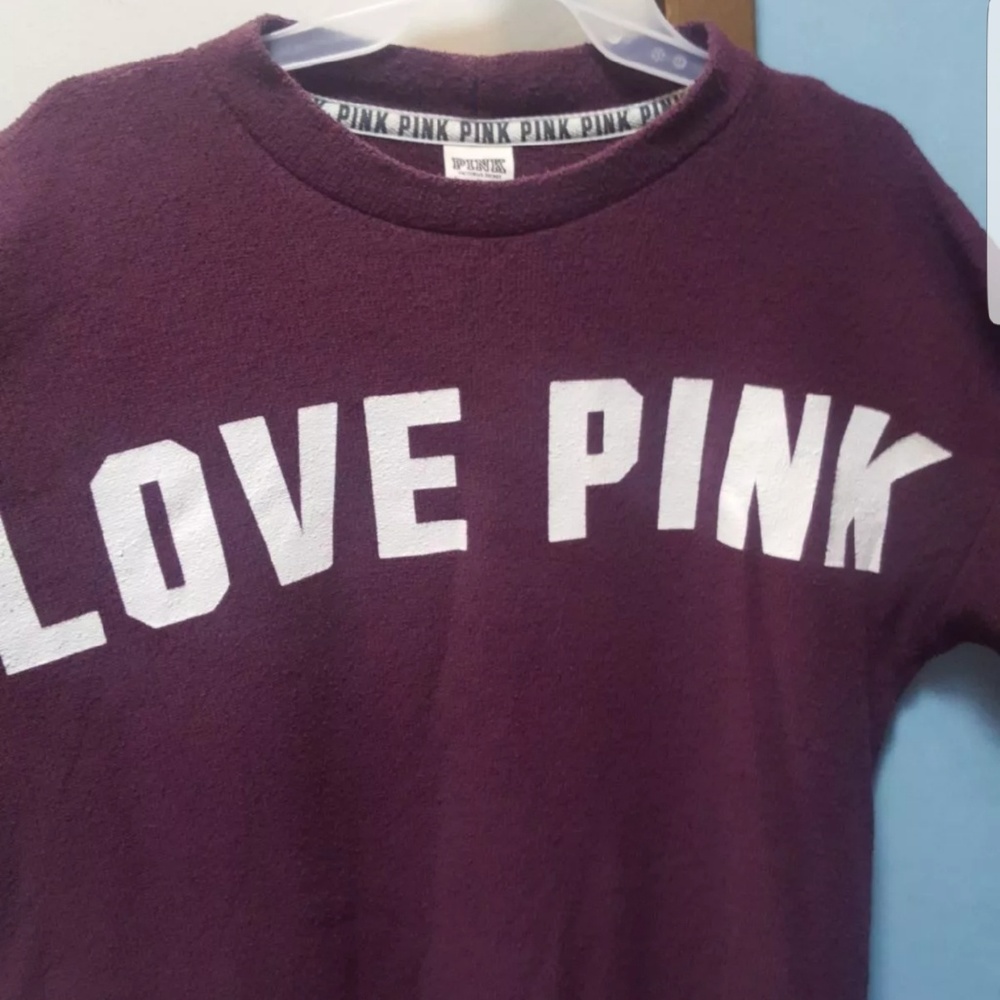Vs pink long sleeve shirt