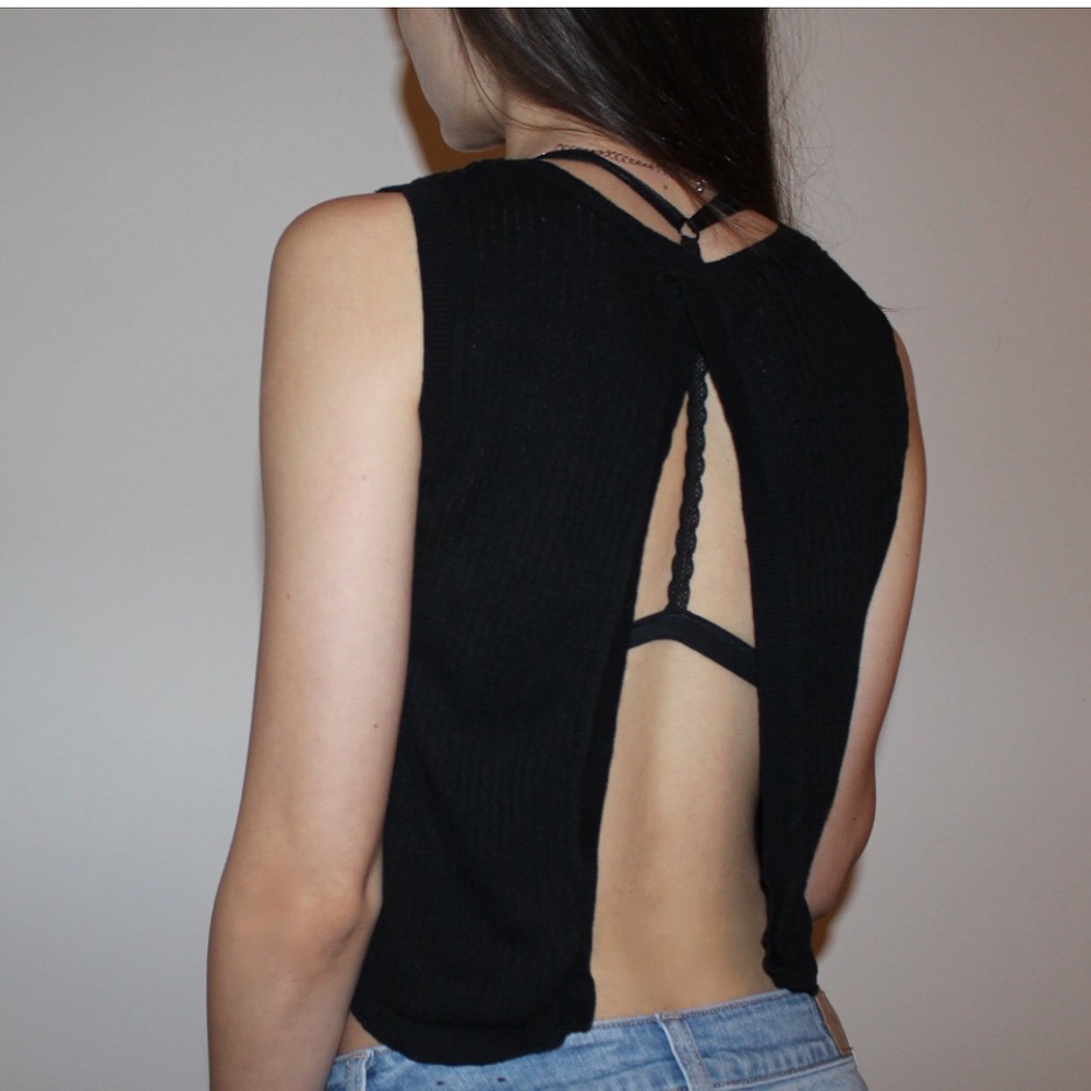 Open back tank 💛