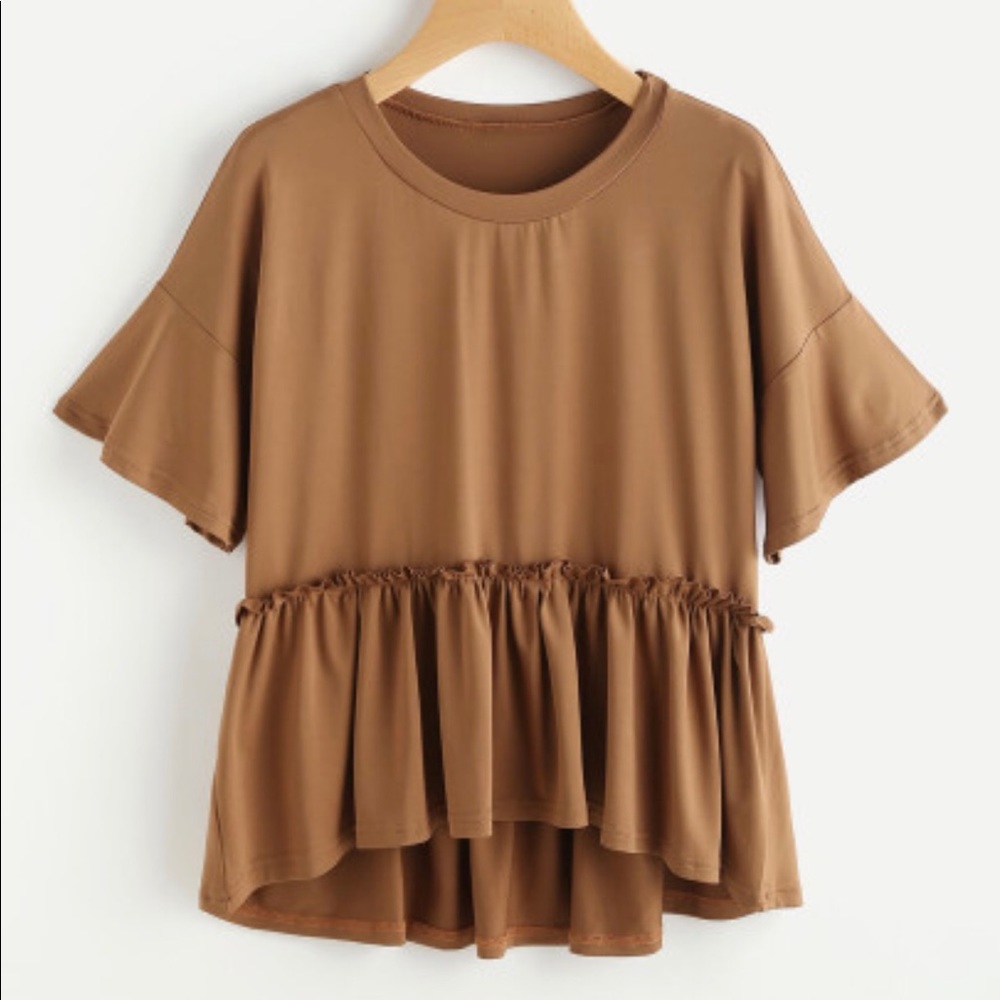 Cute Brown/ tan top
