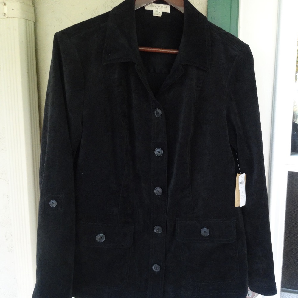 Women Coldwater Creek Natural Twill Jacket