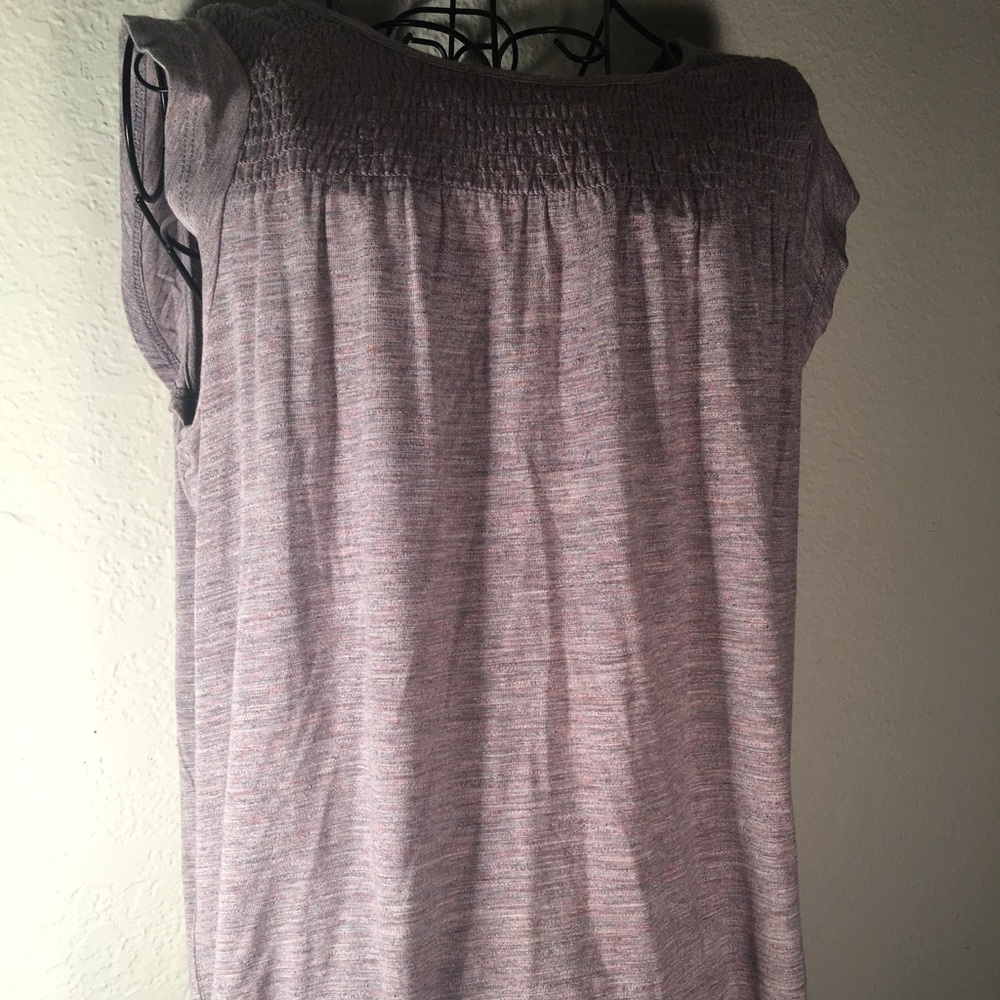 Lila Rose Lavender Cap Sleeve Top