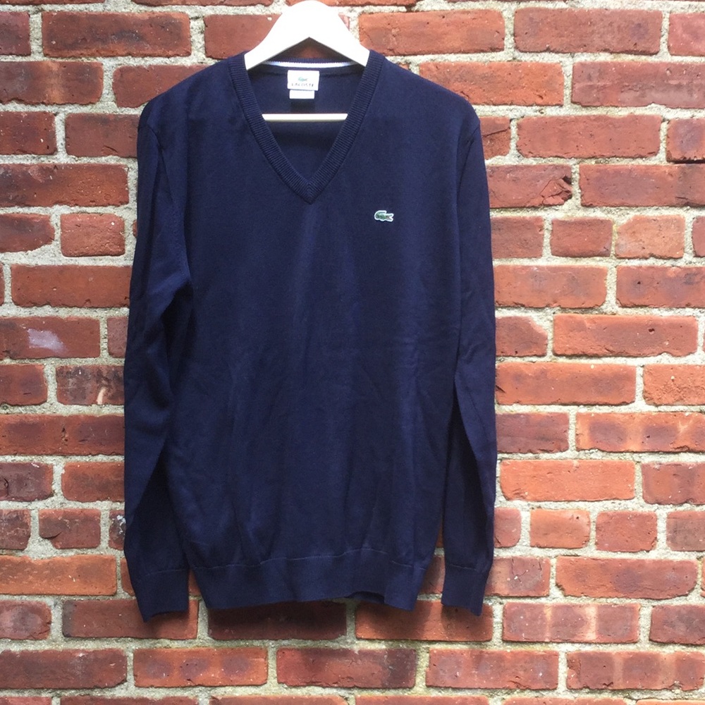 Men's Lacoste V-Neck Sweater
