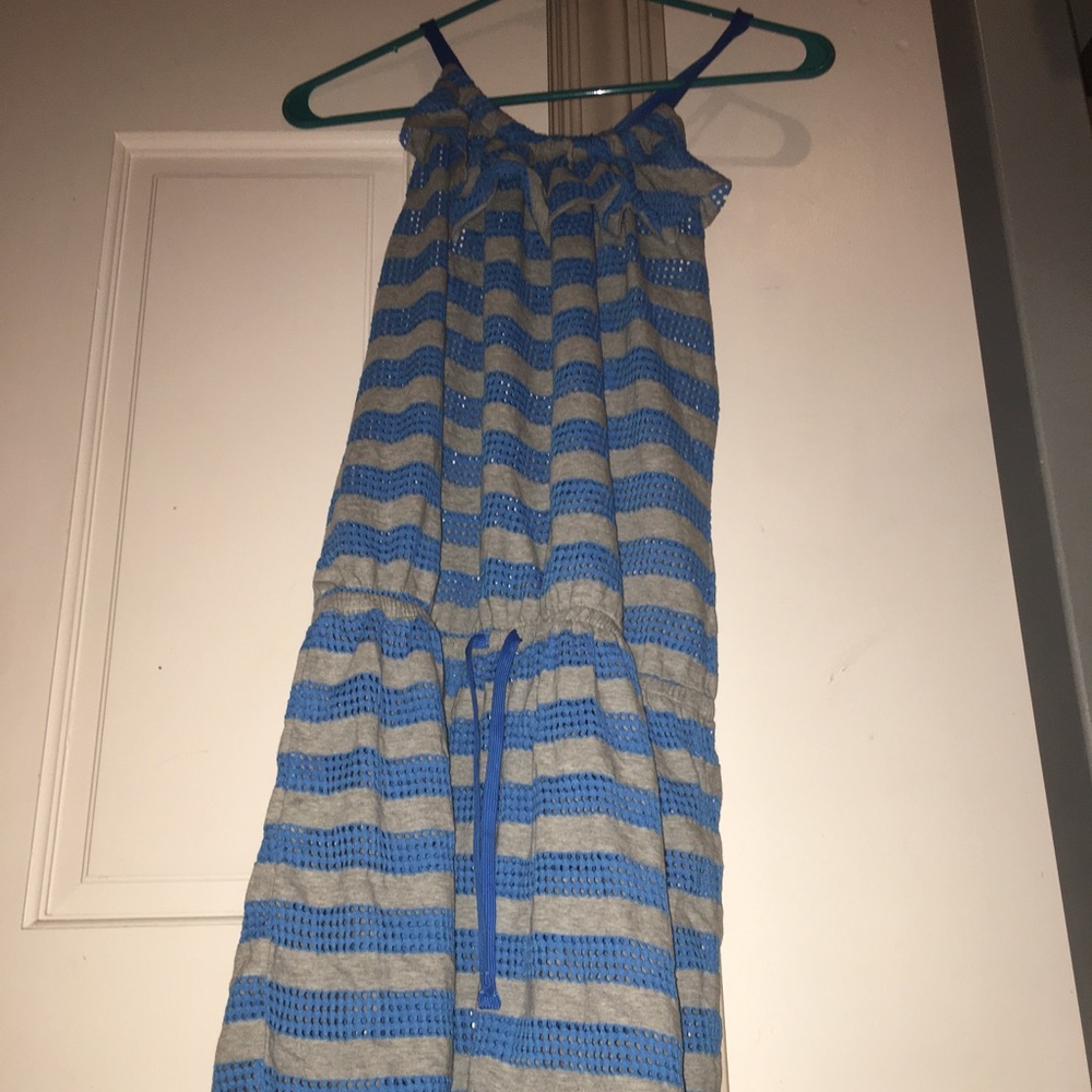 Blue Justice swim coverup