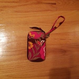 Vera Bradley all in one wristlet