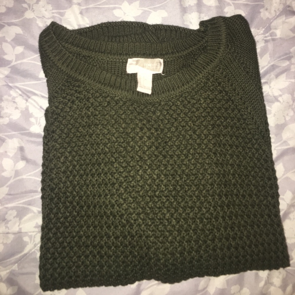 Green Knit sweater