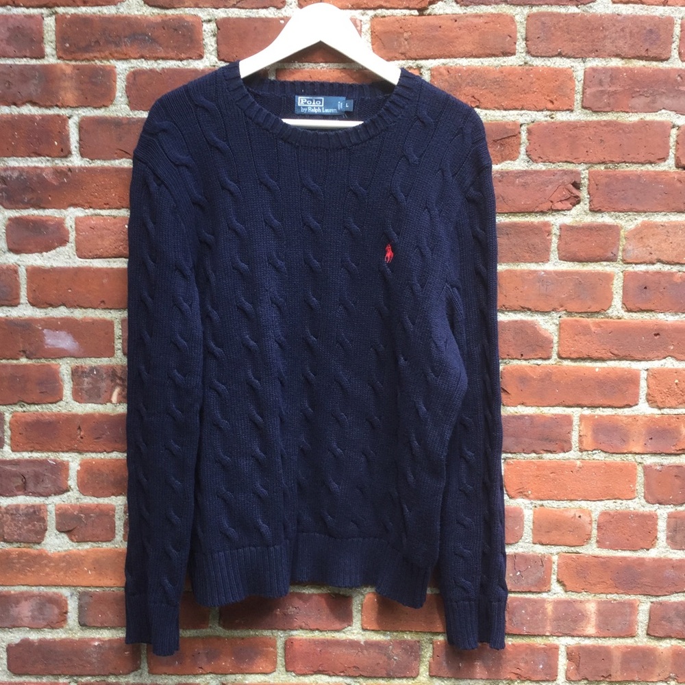 Men's Ralph Lauren Cable Knit Sweater