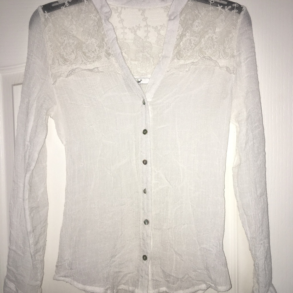 White button up