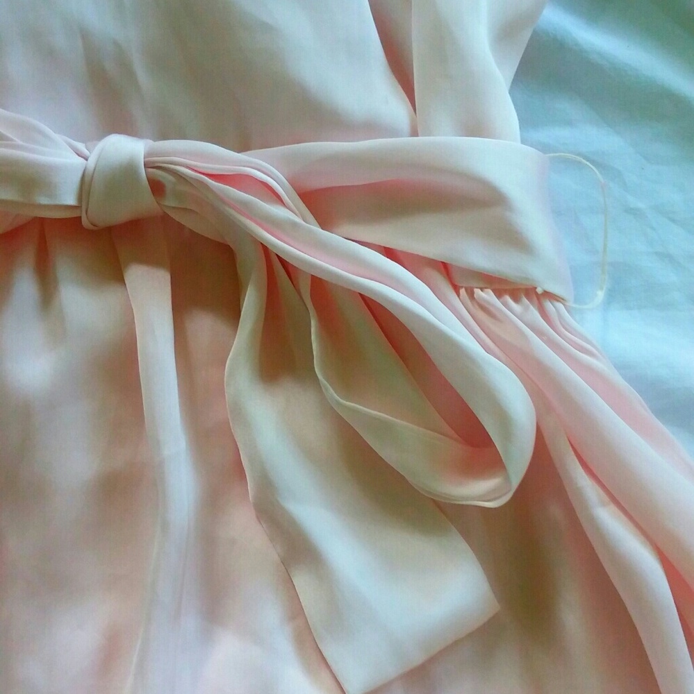 Rue 21 Pink Ruffled Satin Tank - Picture 4 of 5
