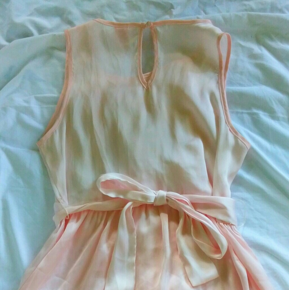 Rue 21 Pink Ruffled Satin Tank - Picture 5 of 5