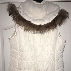 White snow jacket