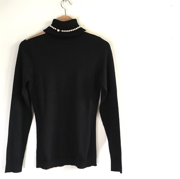 THE LIMITED Colorblock Turtleneck - Picture 2 of 8