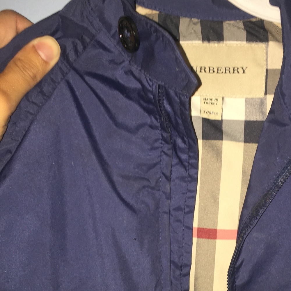 Authentic Burberry boys jacket