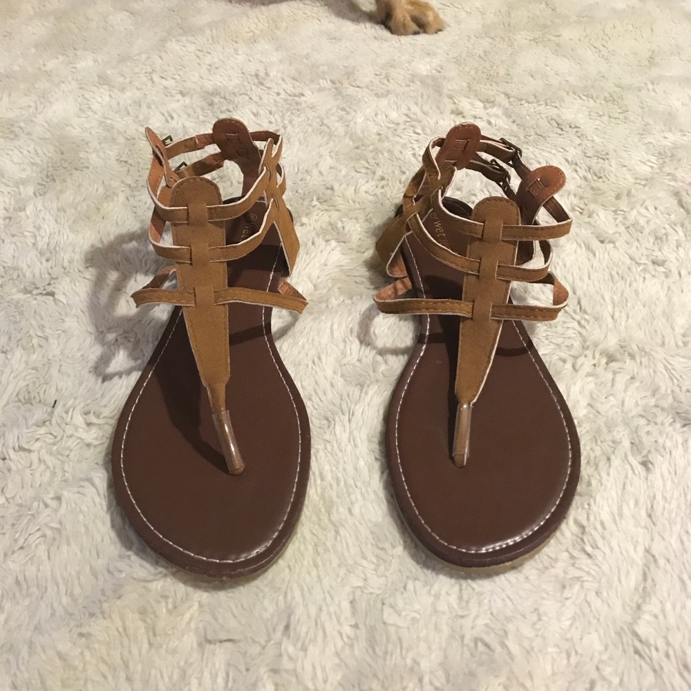 Tan/Brown Summer Sandals