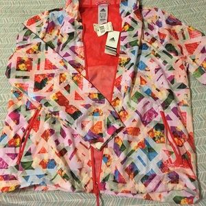 NWT Adidas windbreaker running jacket