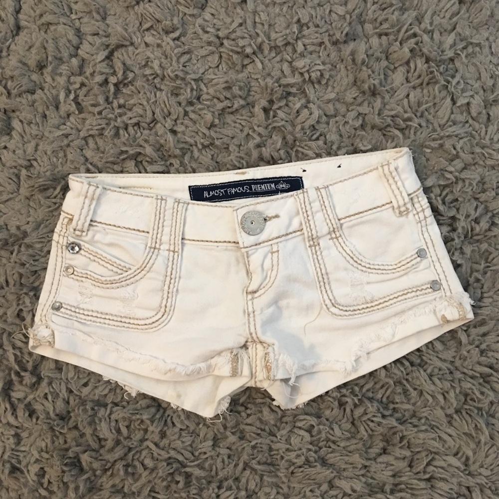 White shorts