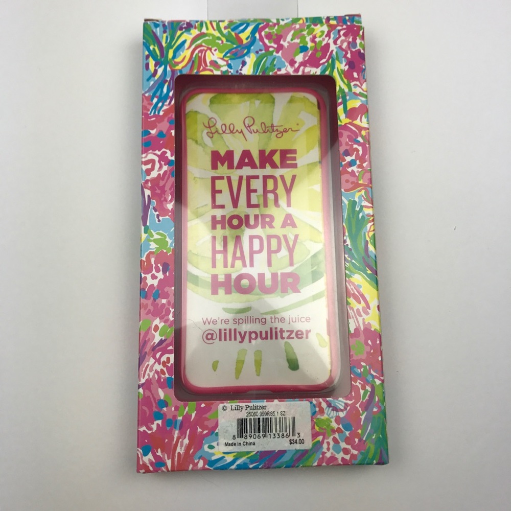[Lilly Pulitzer] Fansea Pants iPhone 7 Case New - Picture 6 of 8