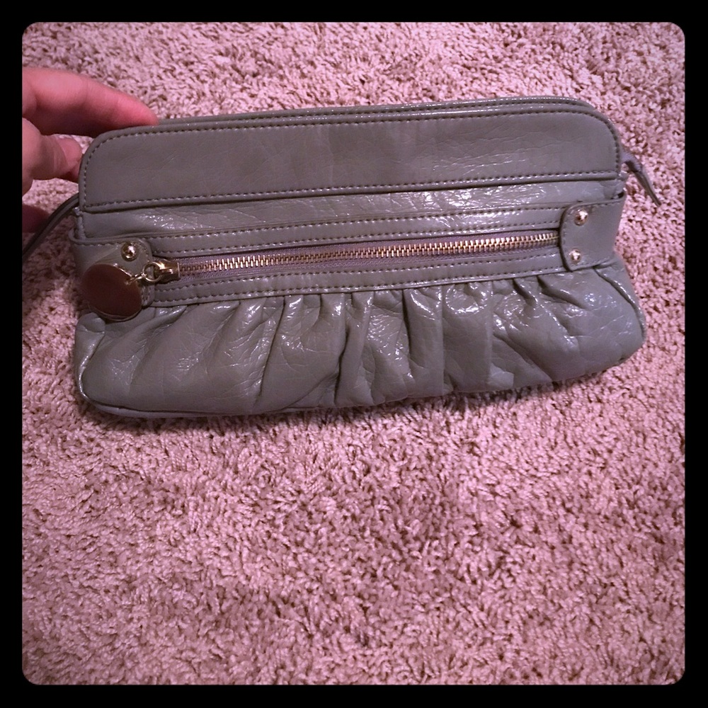 Gray Aldo clutch
