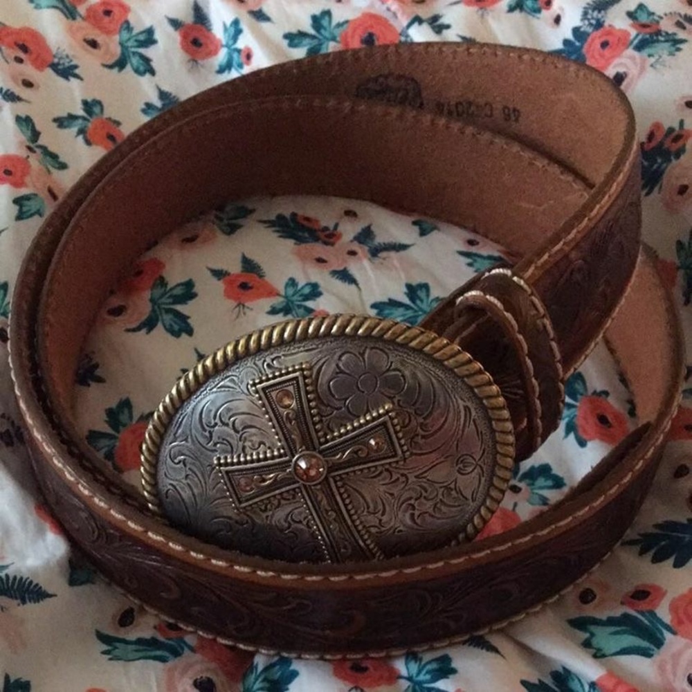 Tony Lama Belt w/ Nocona buckle