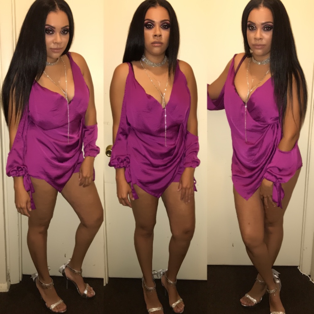 Plum/Fushia Dress/Romper