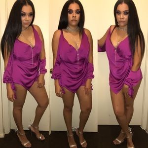 Plum/Fushia Dress/Romper