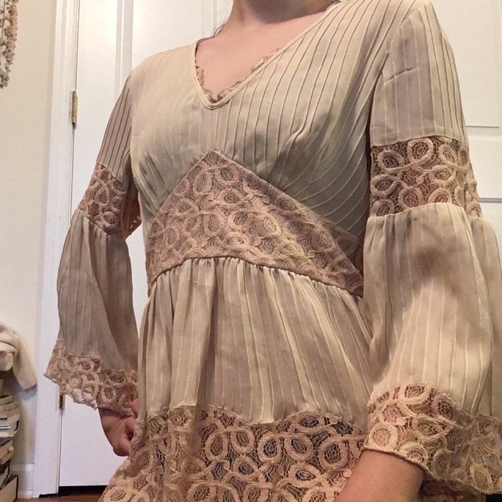 INC Silk Blouse Sz 6