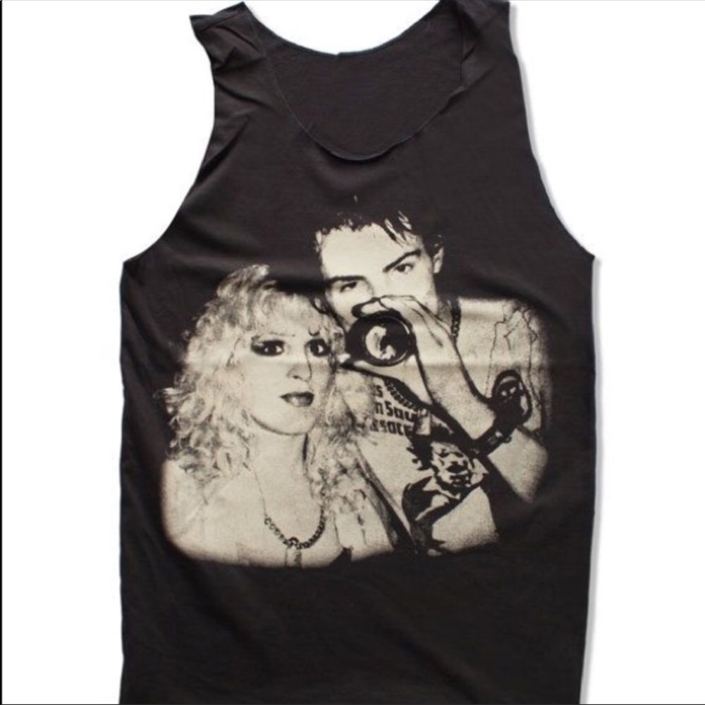 SID VICIOUS AND NANCY MUSCLE TEE