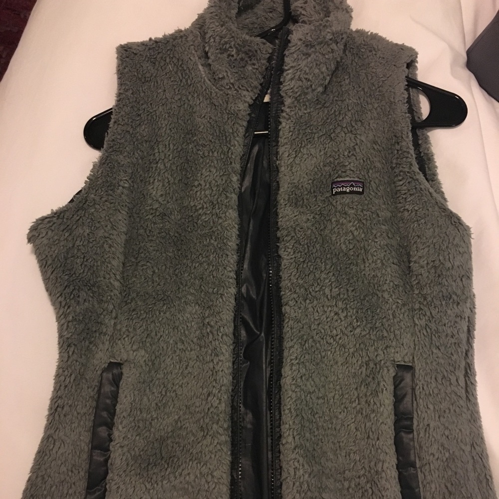 Patagonia fuzzy vest