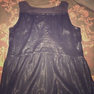 Gap Size Large women's purple shimmer tank