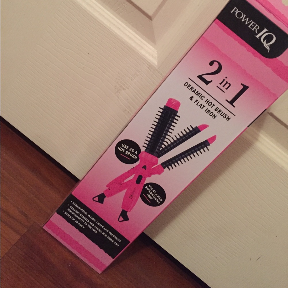 2 in 1: Hair Straighter & Curler