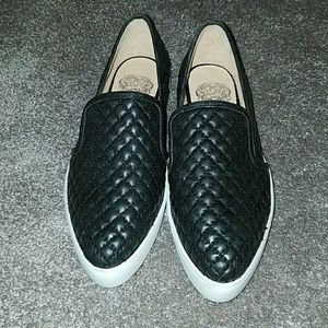 Vince camuto leather flats