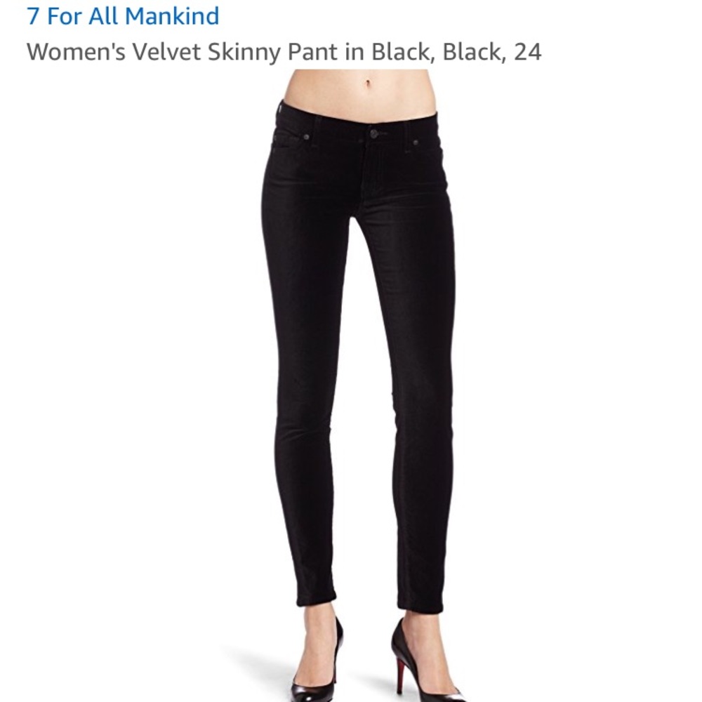 Velvet pants