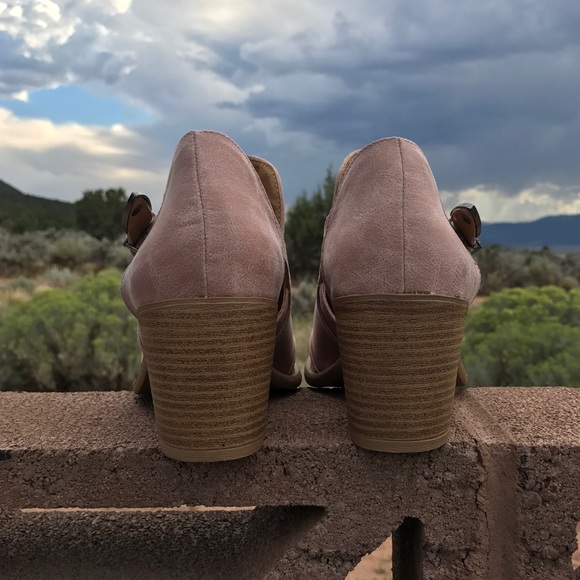 LAST TWO! << Blush Pink Buckle Bootie >> - Picture 5 of 6