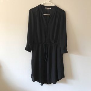 Daniel Rainn Black Long-Sleeve Dress