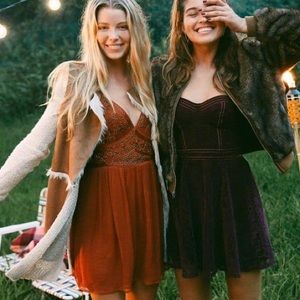 Hollister Beaded Skater Dress