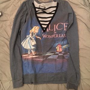 Alice in wonderland sweater